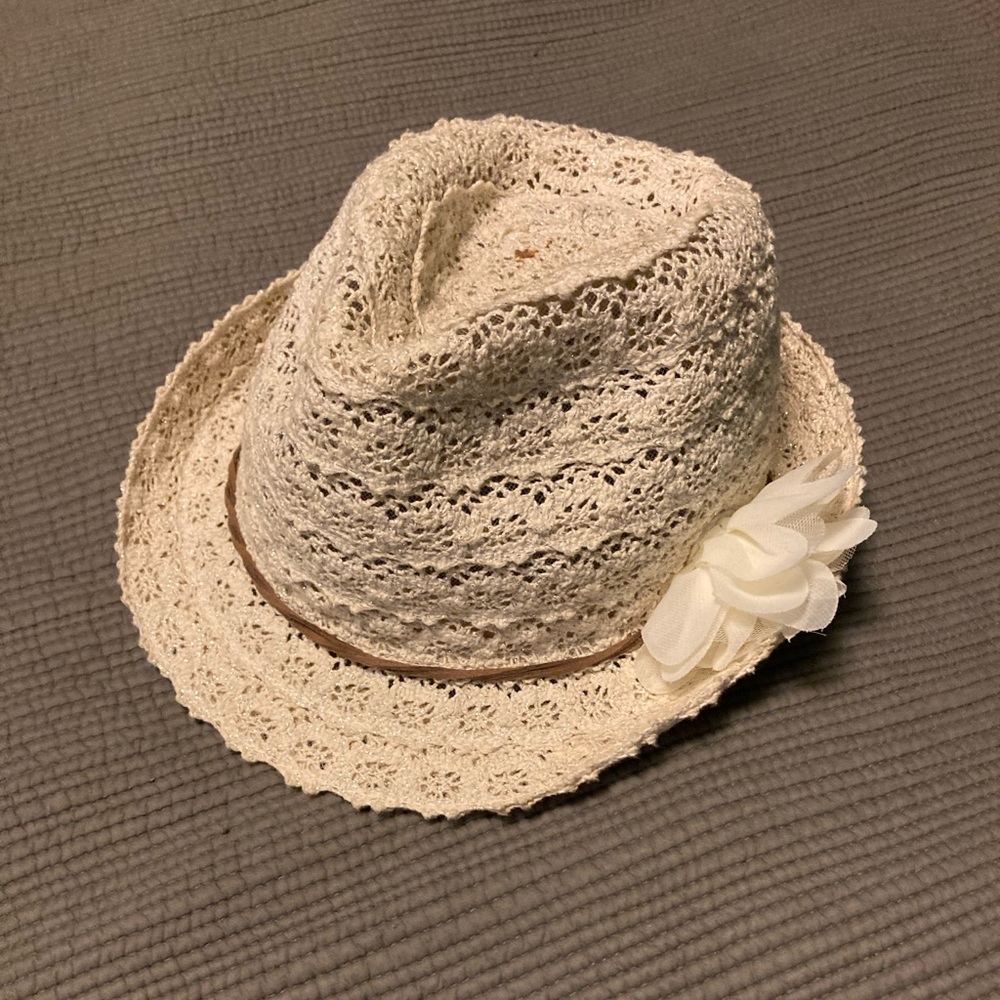 Lace fedora, Claire’s